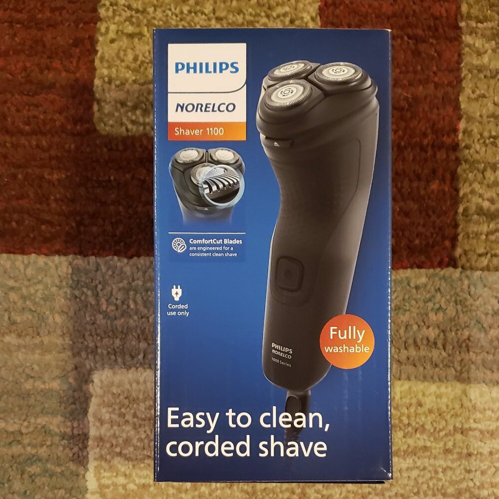NEW Philips Norelco Shaver 1100 Comfort Cut Blades Fully Washable